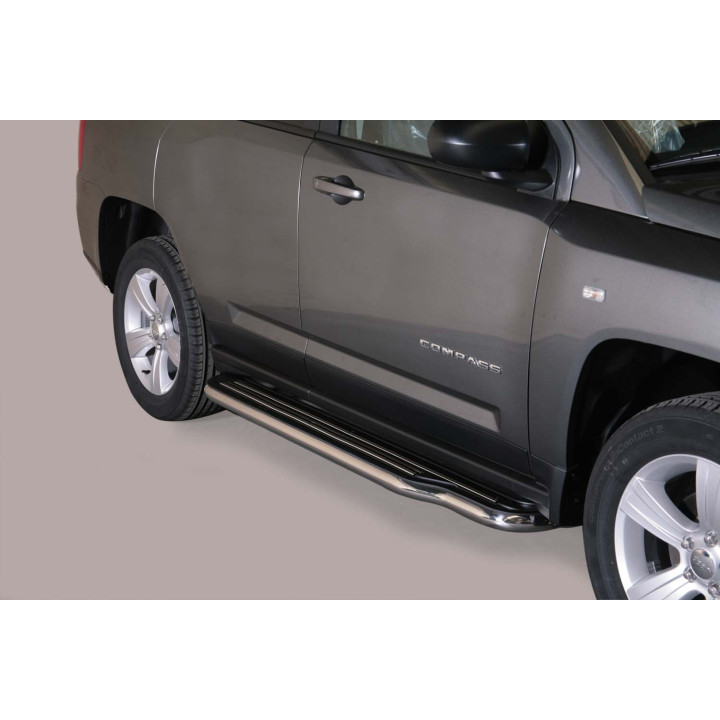 Bočné nášľapy Jeep Compass 2011 - 2016 P/298