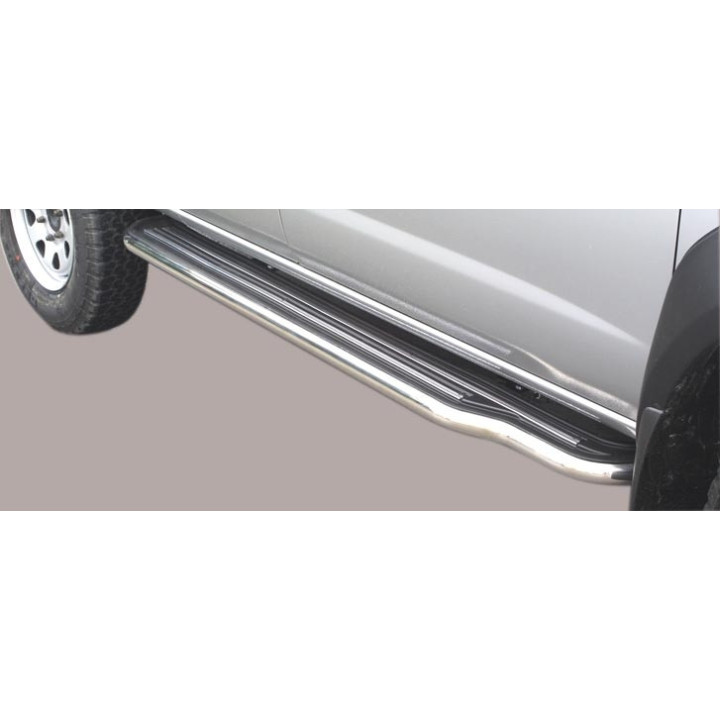 Bočné nášľapy Nissan Pick Up 2.5 TD 130 Hp Double Cab 2002 - 2005 P/132