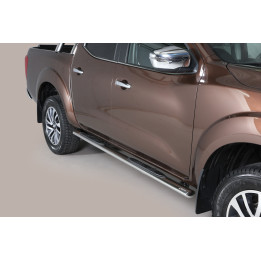 Oválne bočné nášľapy 2016- Nissan NP 300 Navara DC GPO/400