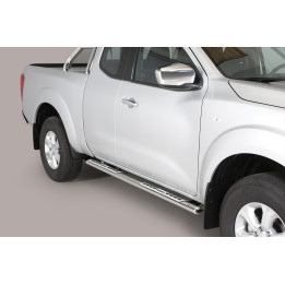 Dizajnová bočná ochrana 2016- Nissan NP 300 Navara King Cab DSP/408
