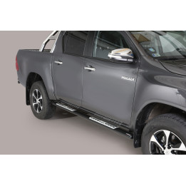 Dizajnová bočná ochrana 2016 - Toyota Hi-Lux Extra Cab DSP/418