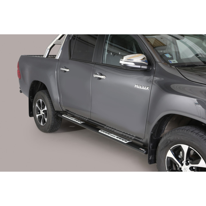Dizajnová bočná ochrana 2016 - Toyota Hi-Lux Extra Cab DSP/418