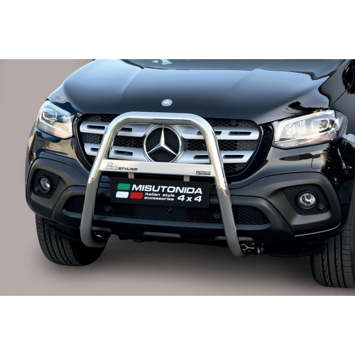 Predný ochranný rám vysoký Mercedes-Benz X Class 2017- MA/428
