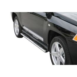 Oválne bočné nášľapy Jeep Compass 2007 - 2010 GPO/205