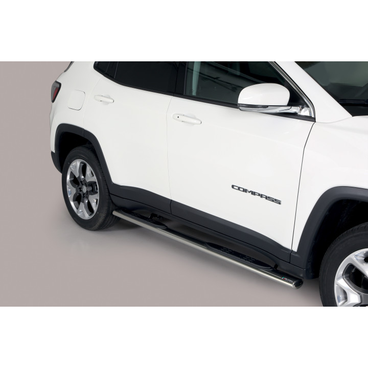 Oválne bočné nášľapy Jeep Compass/Hybrid 2022- GPO/434