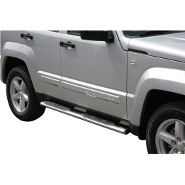Oválne bočné nášľapy Jeep Cherokee 2008 - GPO/222