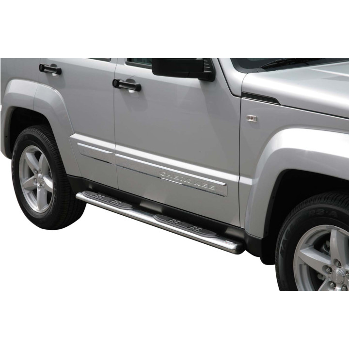Oválne bočné nášľapy Jeep Cherokee 2008 - GPO/222