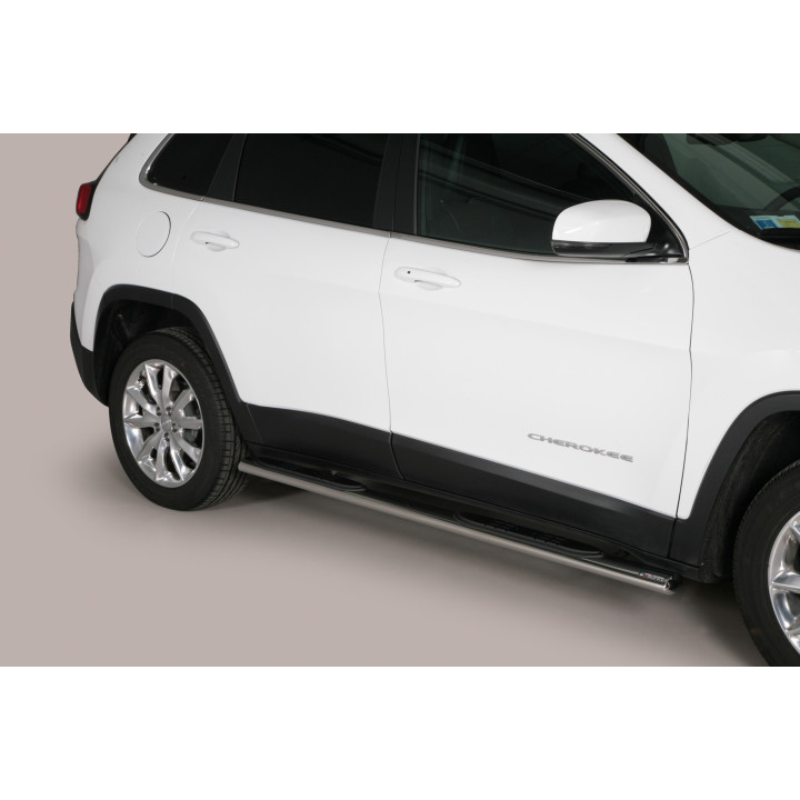 Oválne bočné nášľapy Jeep New Cherokee 2014- GPO/371