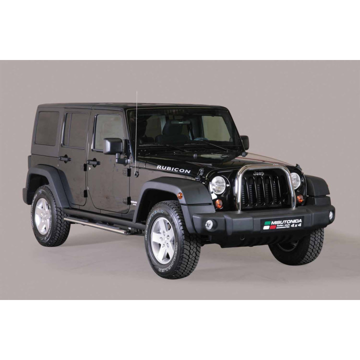 Oválne bočné nášľapy Jeep Wrangler 2011- GPO/296