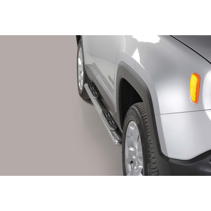 Oválne bočné nášľapy Jeep Renegade 2014-2017 GPO/376