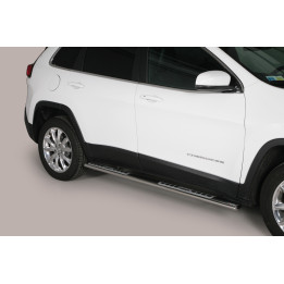 Dizajnová bočná ochrana Jeep New Cherokee 2014- DSP/371