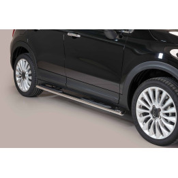 Oválne bočné nášľapy Fiat 500 X 2015-2018 GPO/393