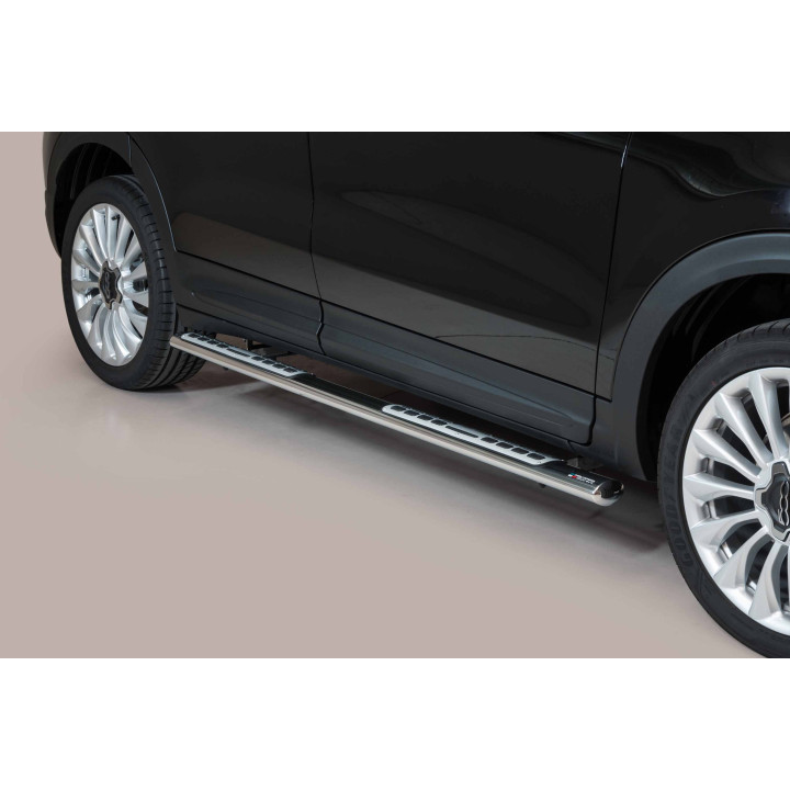 Dizajnová bočná ochrana Fiat 500 X 2015-2018 DSP/393