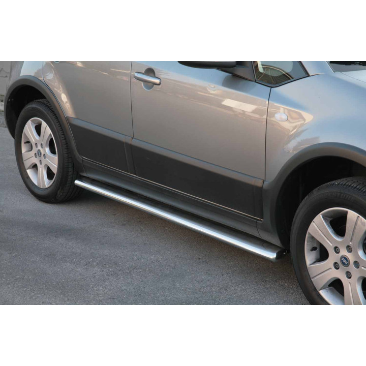 Oválne bočné ochranné rámy Fiat Sedici 2007-2016 TPSO/193