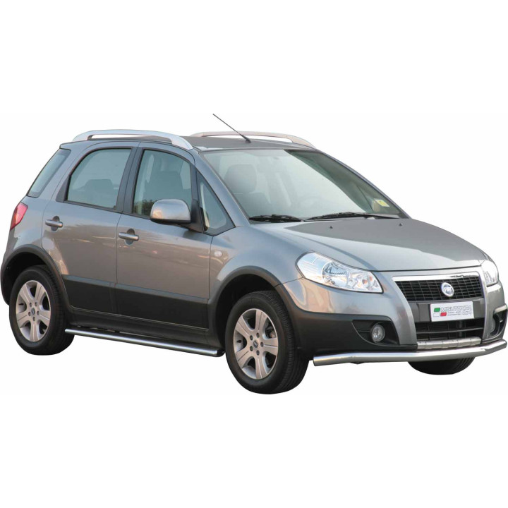 Oválne bočné ochranné rámy Fiat Sedici 2007-2016 TPSO/193