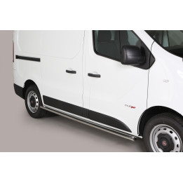 Oválne bočné ochranné rámy Fiat Talento SWB 2016- TPSO/412/SWB
