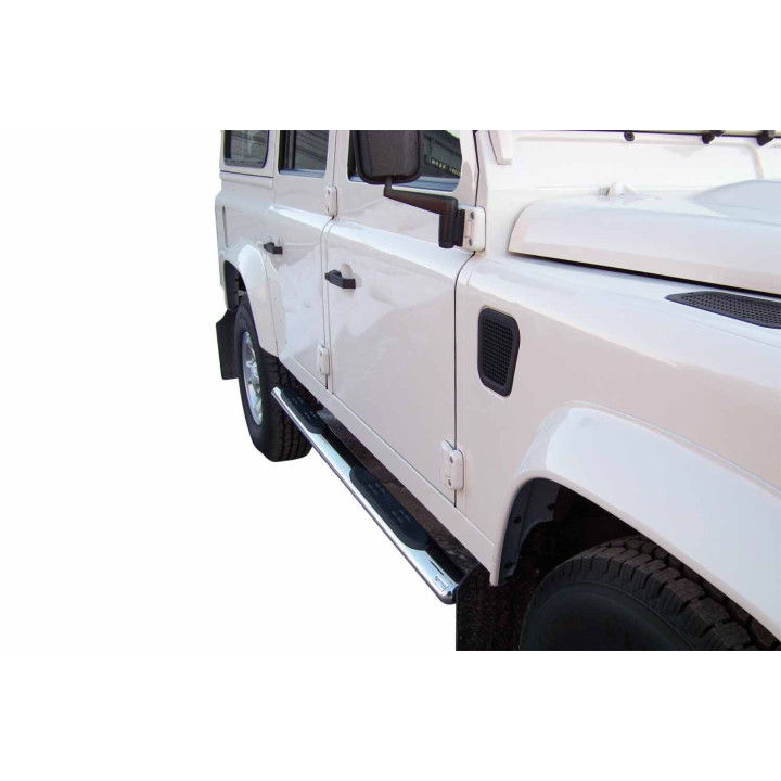 Oválne bočné nášľapy Land Rover Defender 90 2010-2016 GPO/261