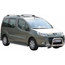Oválne bočné ochranné rámy Peugeot Partner 2016 - TPSO/231
