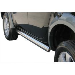 Oválne bočné ochranné rámy 2010 - 2015 Mitsubishi L200 Double Cab TPSO/178
