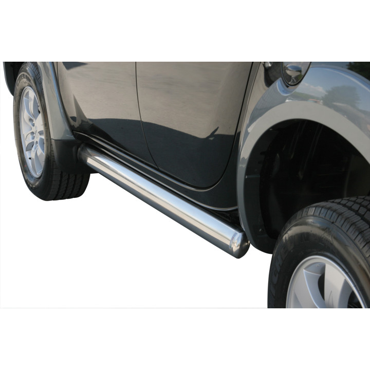 Oválne bočné ochranné rámy 2010 - 2015 Mitsubishi L200 Double Cab TPSO/178