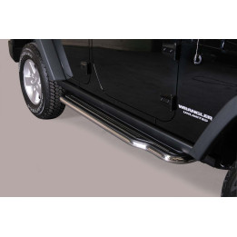Bočné nášľapy Jeep Wrangler 2011- P/296