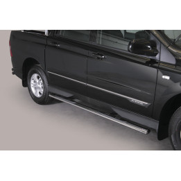 Oválne bočné nášľapy Ssangyong Actyon Sports 2012 - 2018 GPO/311
