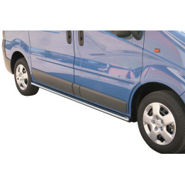 Oválne bočné ochranné rámy 2008 - 2013 Opel Vivaro TPSO/218