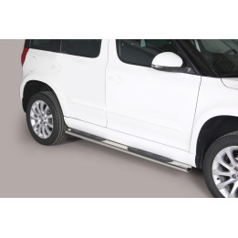 Oválne bočné nášľapy Škoda Skoda Yeti 4x2 2014 - GPO/279