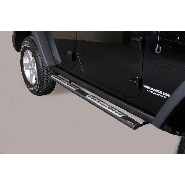 Dizajnová bočná ochrana Jeep Wrangler 2011- DSP/296