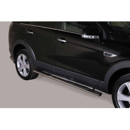 Oválne bočné nášľapy Chevrolet Captiva 2011-2013 GPO/291