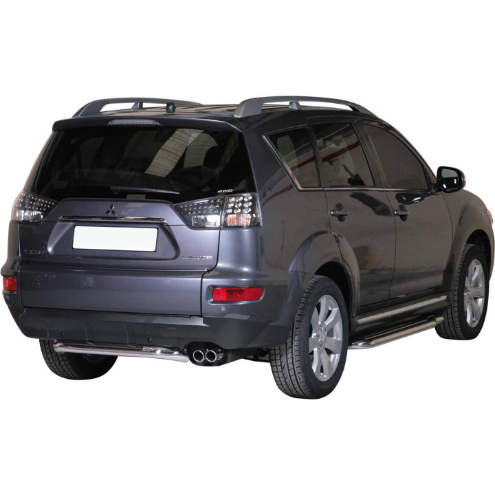 Zadný ochranný rám Mitsubishi Outlander 2013 - 2015 PP1/268