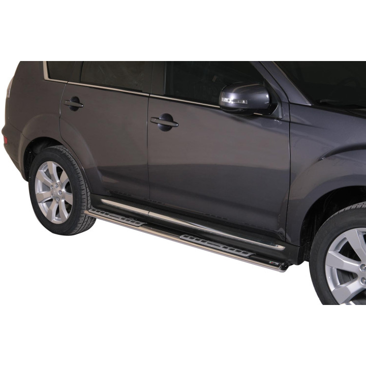 Dizajnová bočná ochrana Mitsubishi Outlander 2010 - 2012 DSP/268