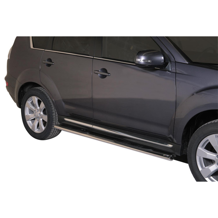 Oválne bočné nášľapy Mitsubishi Outlander 2010 - 2012 GPO/268