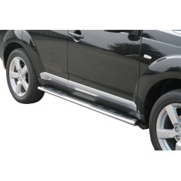Oválne bočné nášľapy Mitsubishi Outlander 2007 - 2009 GPO/200