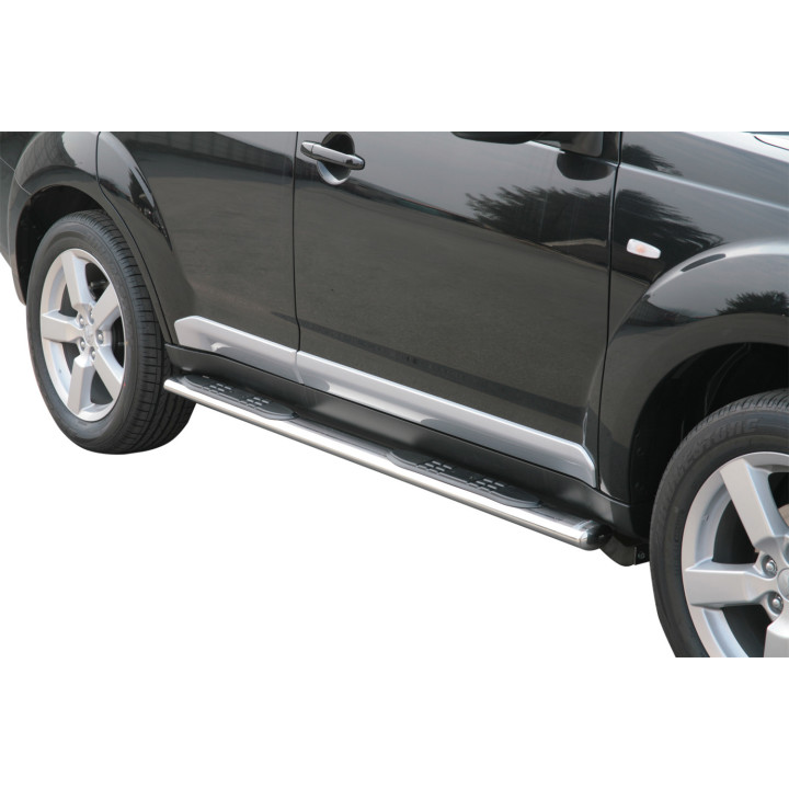 Oválne bočné nášľapy Mitsubishi Outlander 2007 - 2009 GPO/200