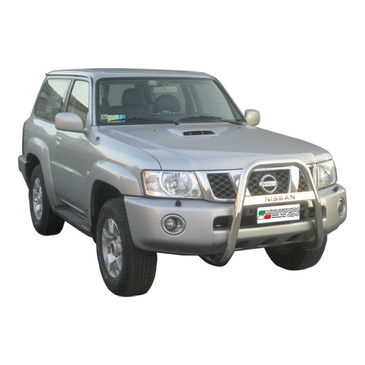 Predný ochranný rám vysoký Nissan Patrol GR 2005 - MA/170