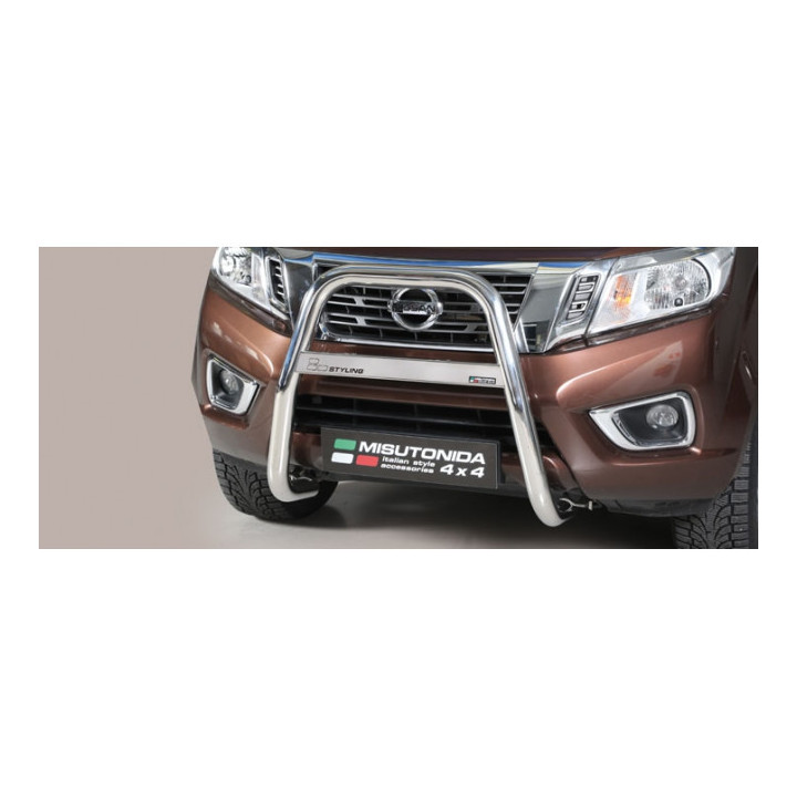 Predný ochranný rám vysoký 2016- Nissan NP 300 Navara King Cab MA/400