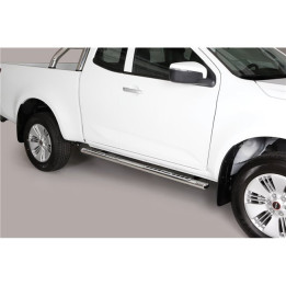 Dizajnová bočná ochrana 2021 - Isuzu D-Max Space Cab DSP/484