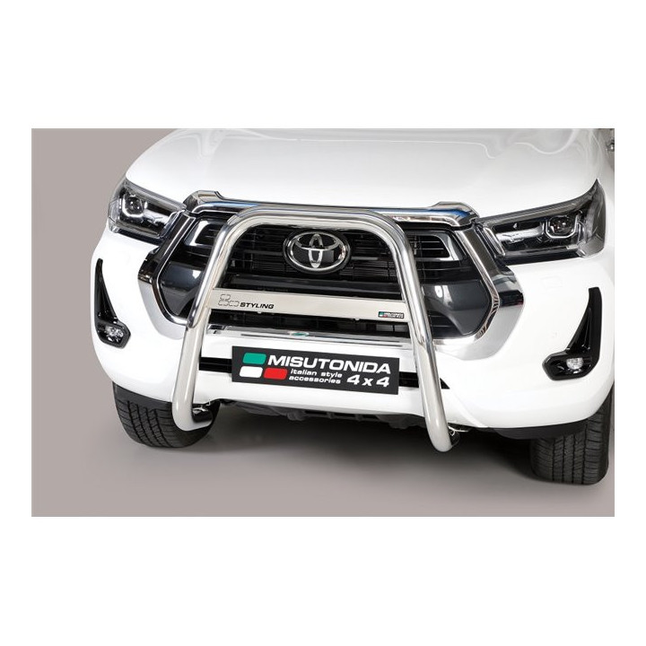 Predný ochranný rám vysoký 2021- Toyota Hi-Lux Double Cab MA/490