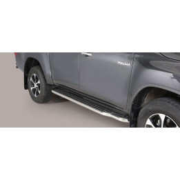 Bočné nášľapy 2021- Toyota Hi-Lux Double Cab P/410