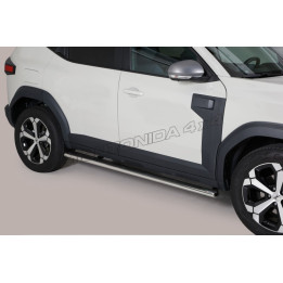 Oválne bočné ochranné rámy Dacia Duster 2024- TPSO/518