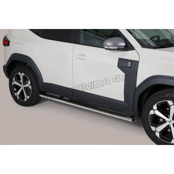 Oválne bočné ochranné rámy Dacia Duster 2024- TPSO/518