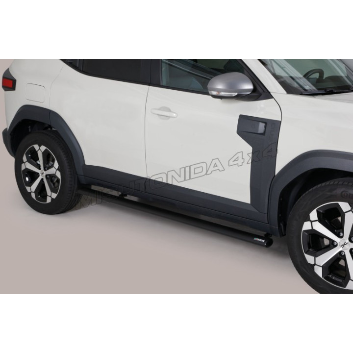 Oválne bočné ochranné rámy Dacia Duster 2024- TPSO/518