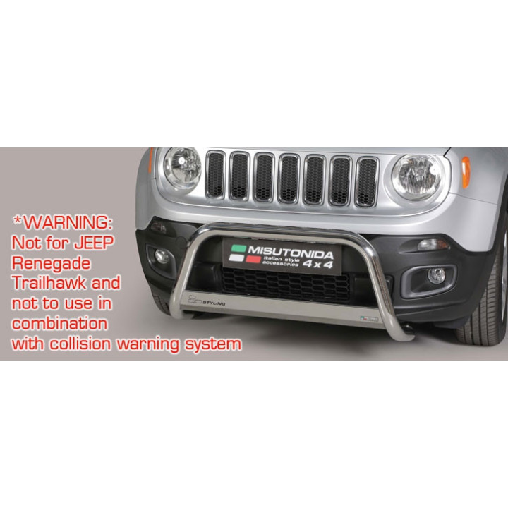 Predný ochranný rám Medium Jeep Renegade 2014-2017 EC/MED/376